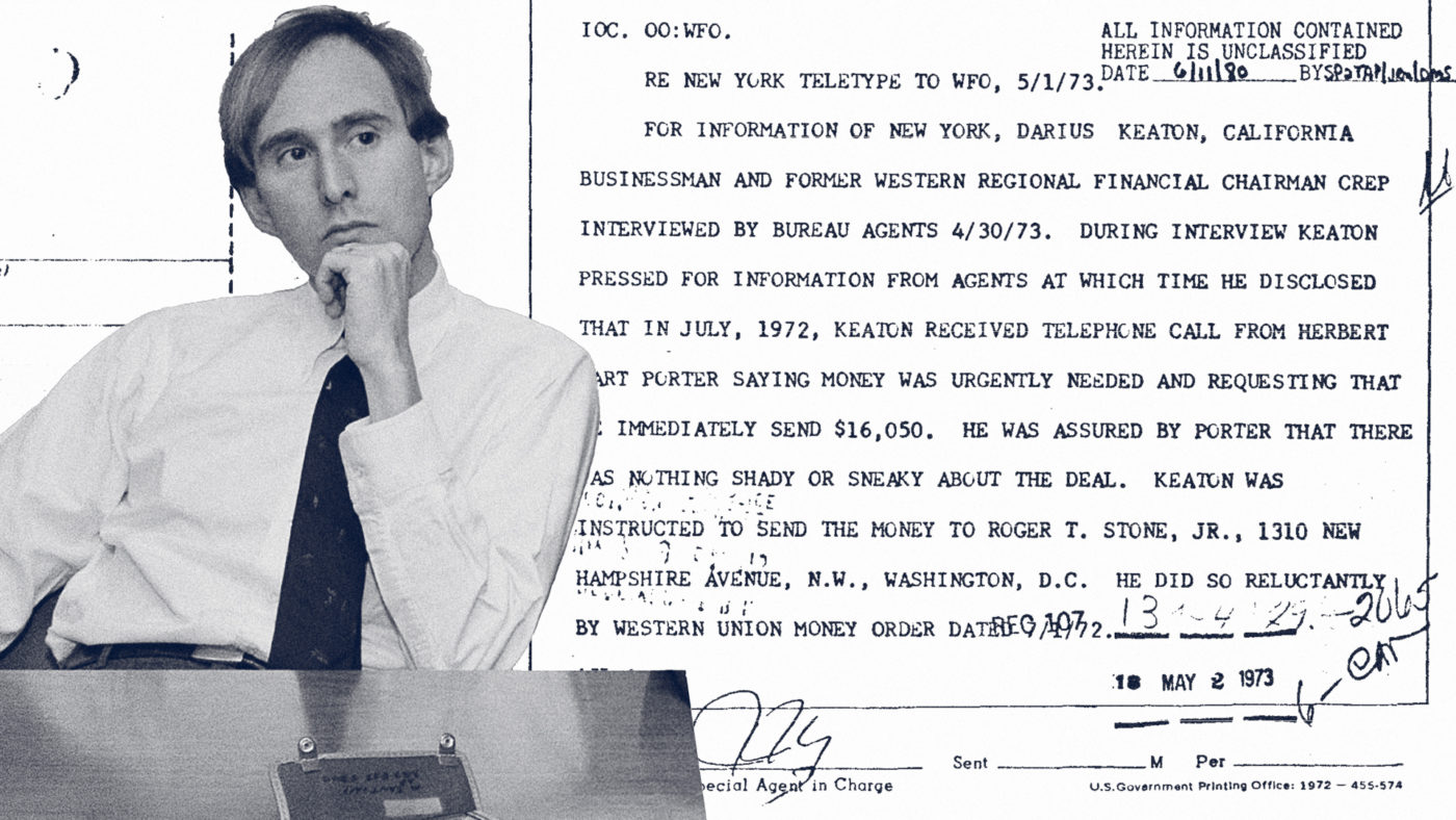 FBI Documents on Roger Stone Reveal Sabotage, Espionage, and the Life of a Serial Bagman
